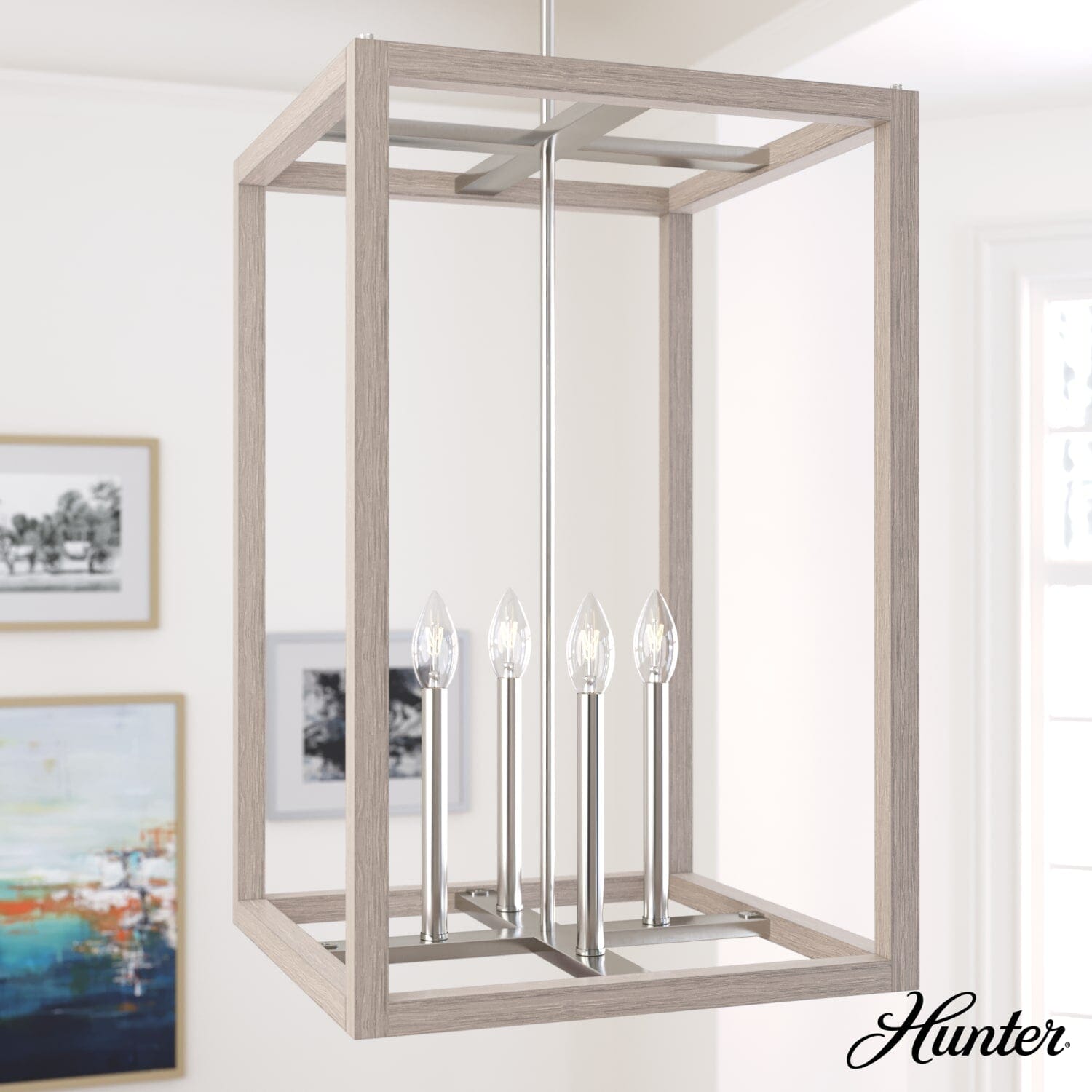 Squire Manor 4 Light Pendant 18 inch - Image 3