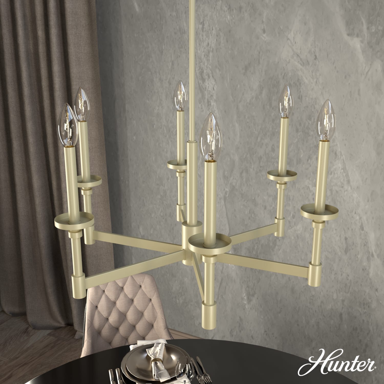 Briargrove Chandelier Single Tier