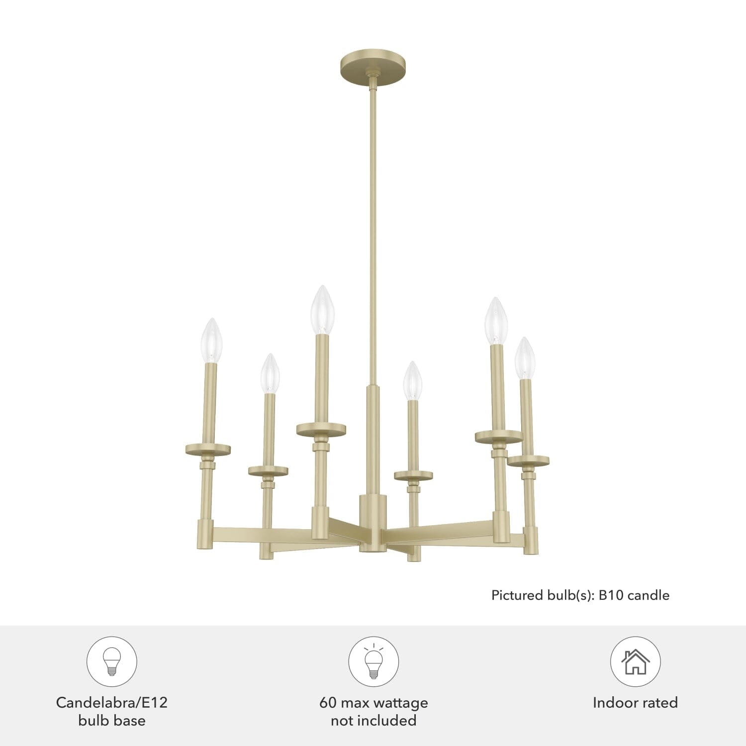 Briargrove Chandelier Single Tier - Image 3