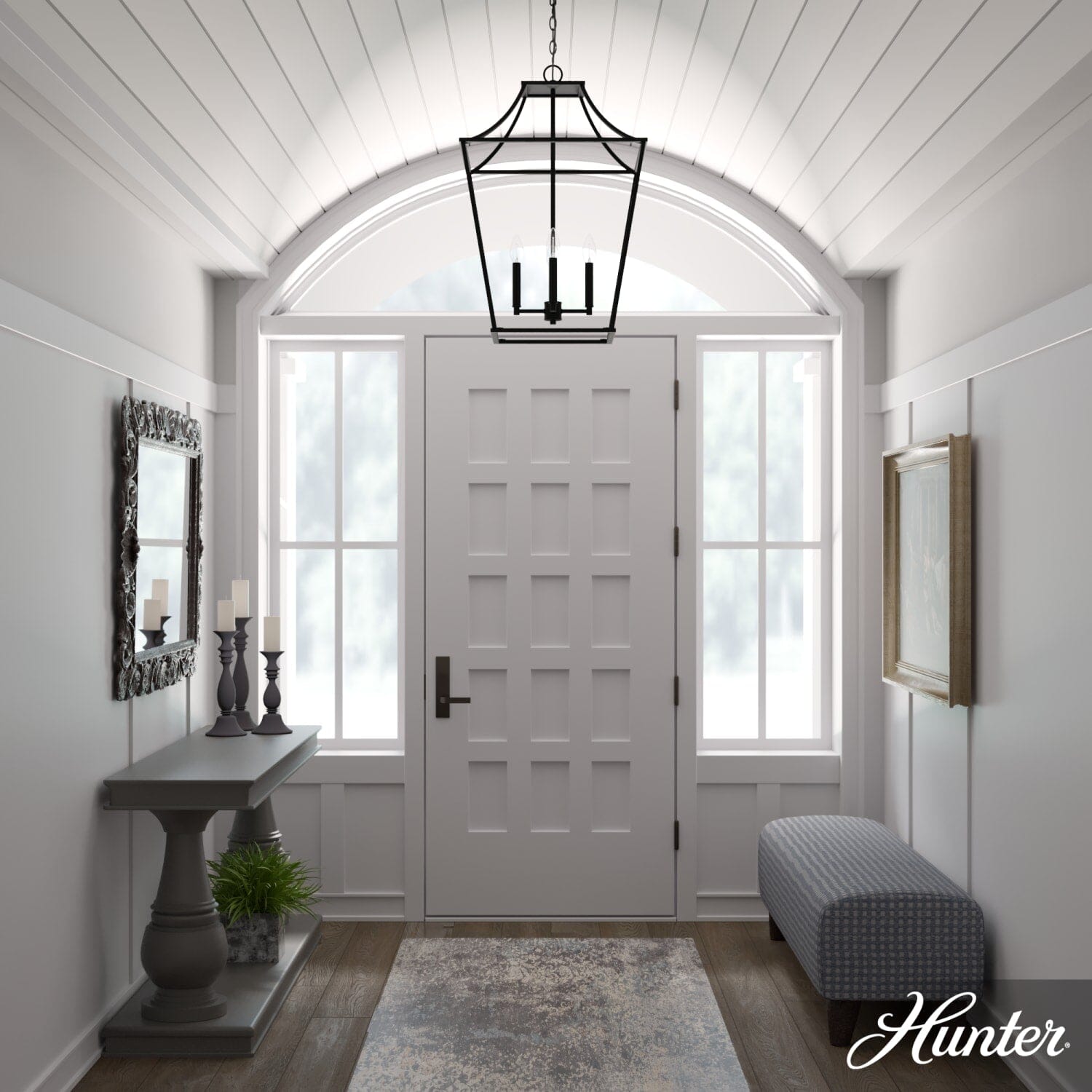 Laurel Ridge 4 Light Lantern Pendant 18 inch - Image 4