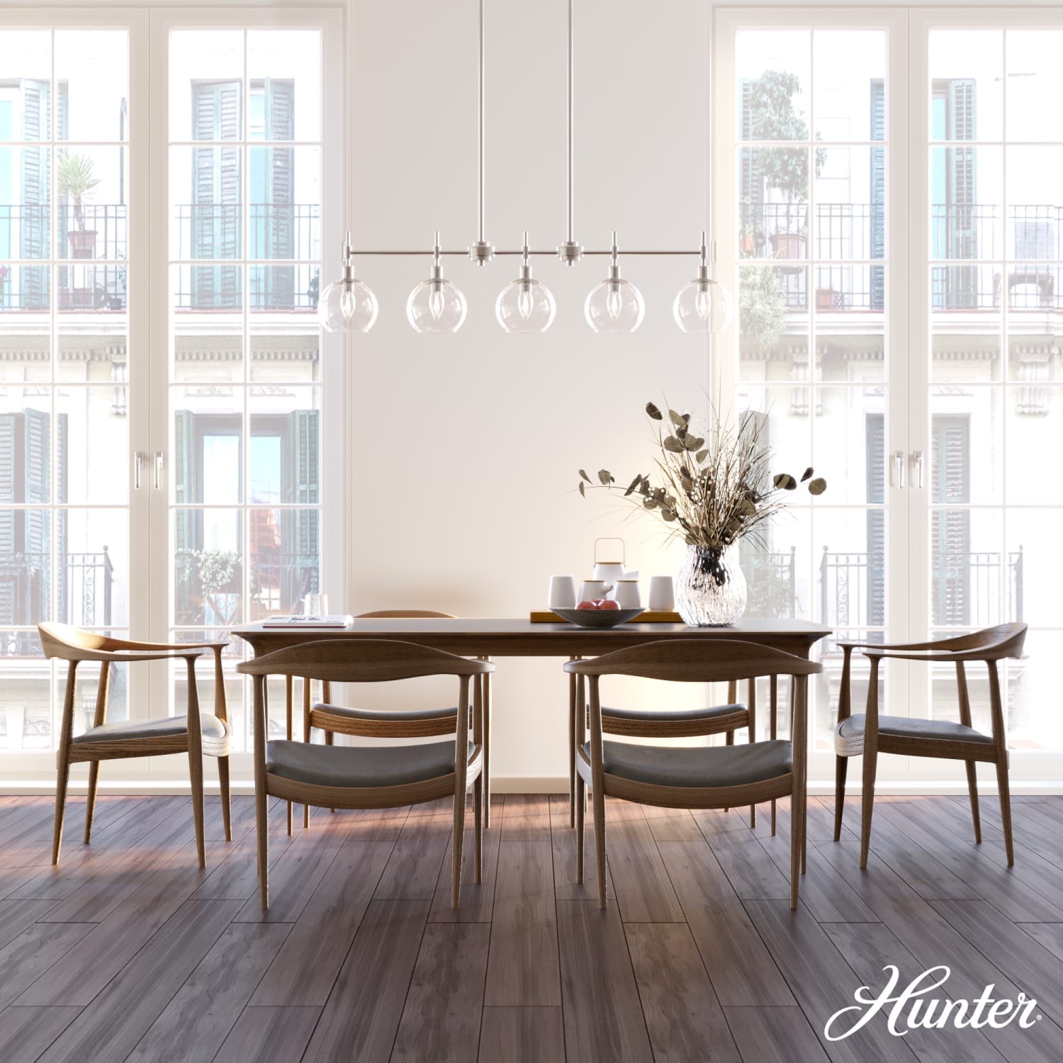 Xidane 5 Light Linear Chandelier - Image 4