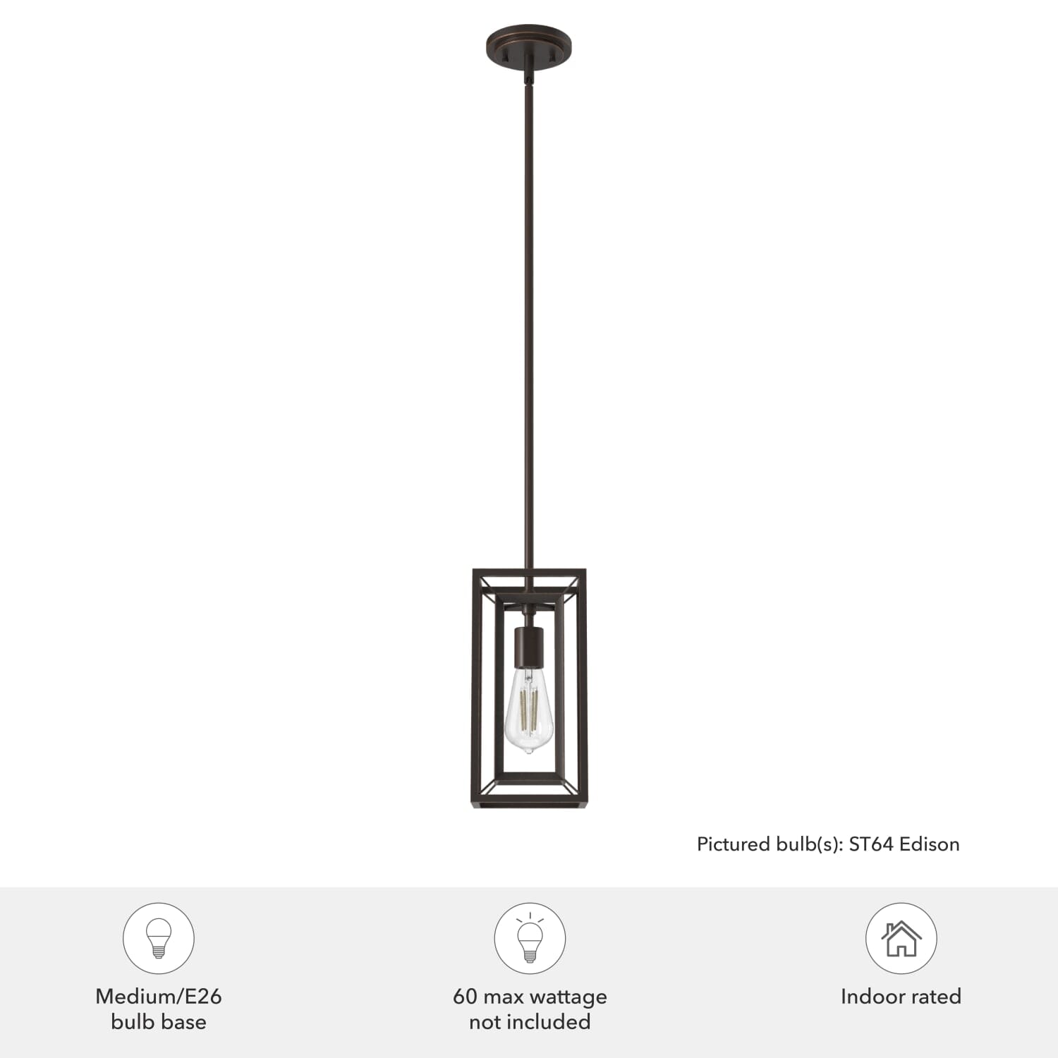 Doherty Mini Pendant 1 Light - Image 3