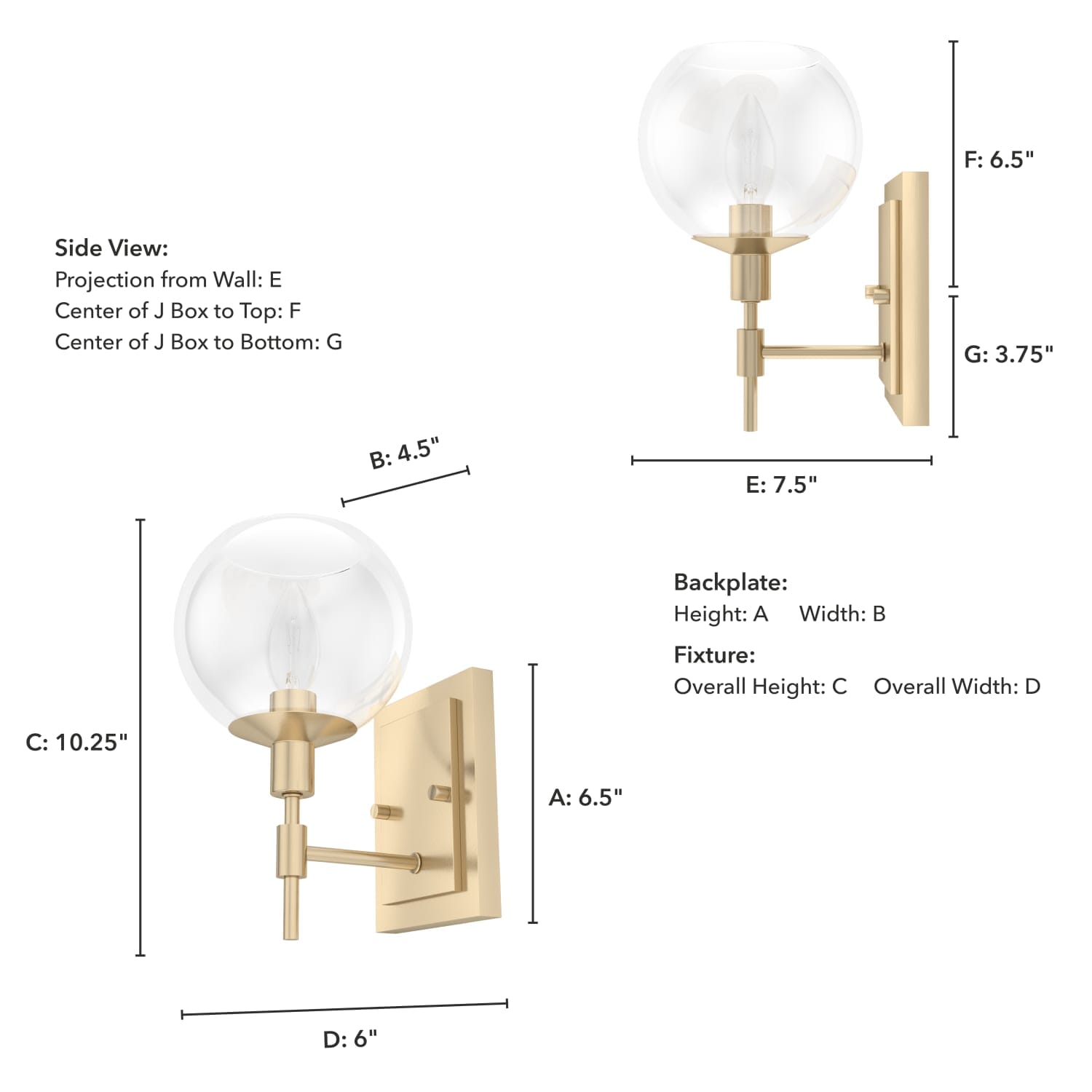 Xidane 1 Light Wall Sconce - Image 4