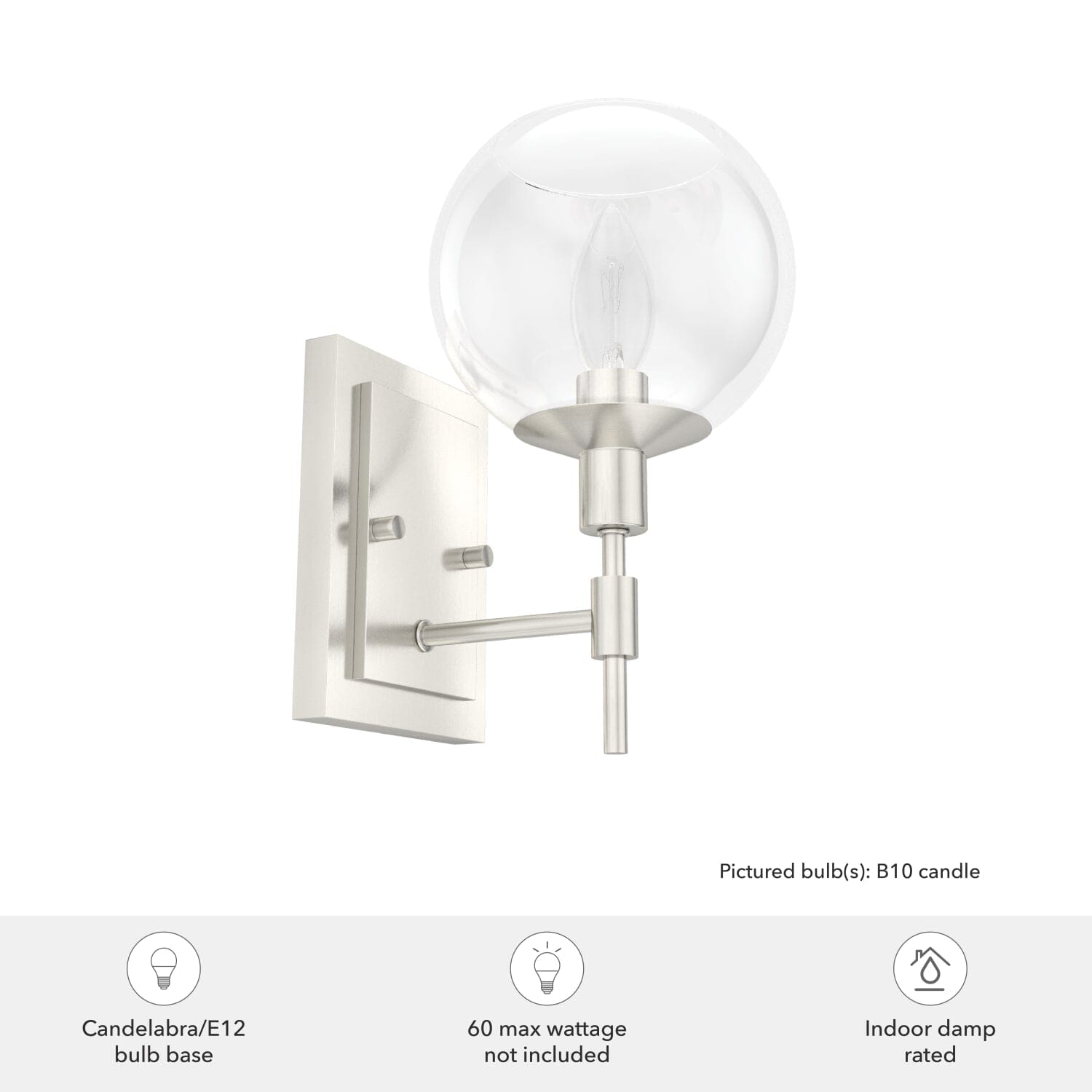 Xidane Wall Sconce 1 Light - Image 3