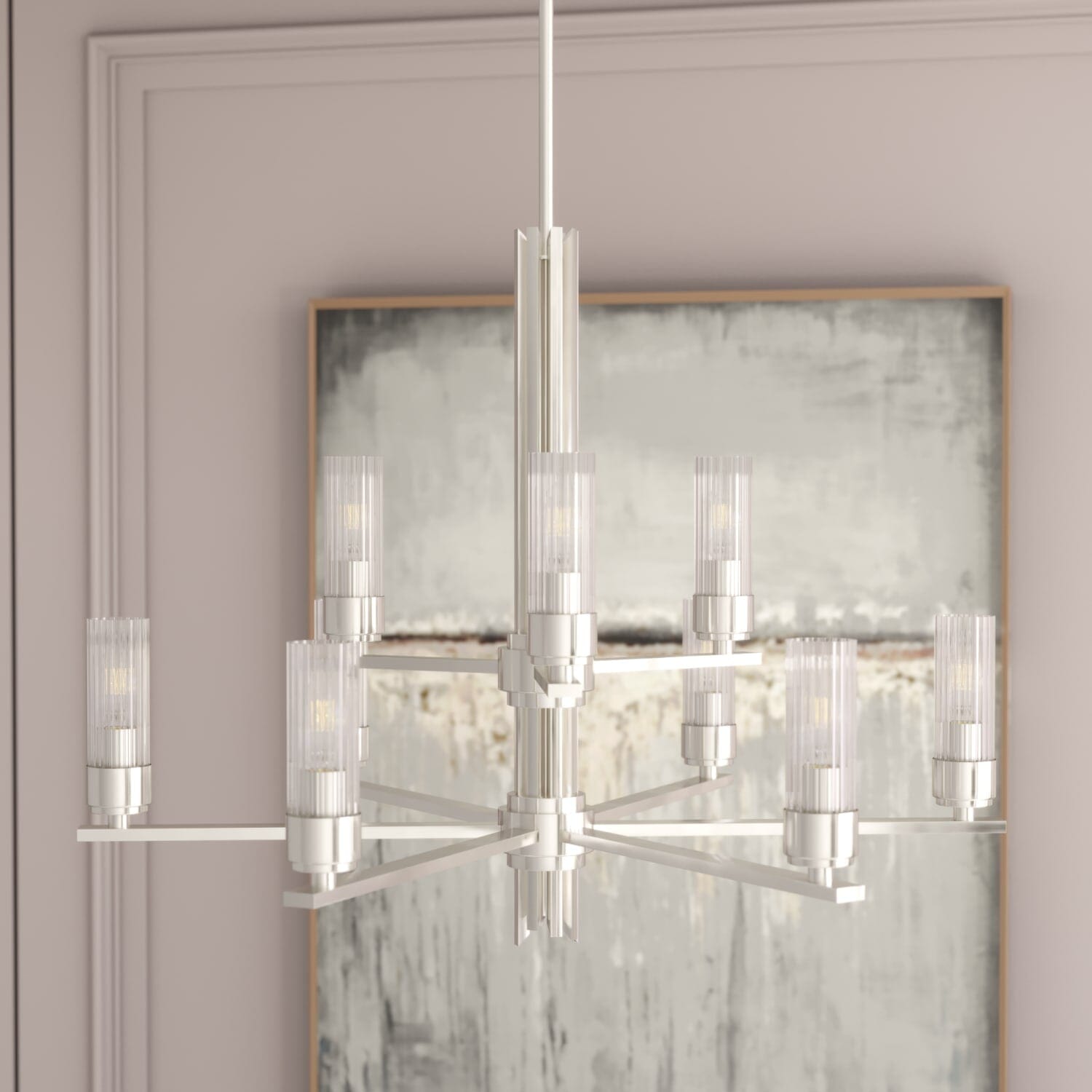 Gatz Chandelier 9 Light 2-tier