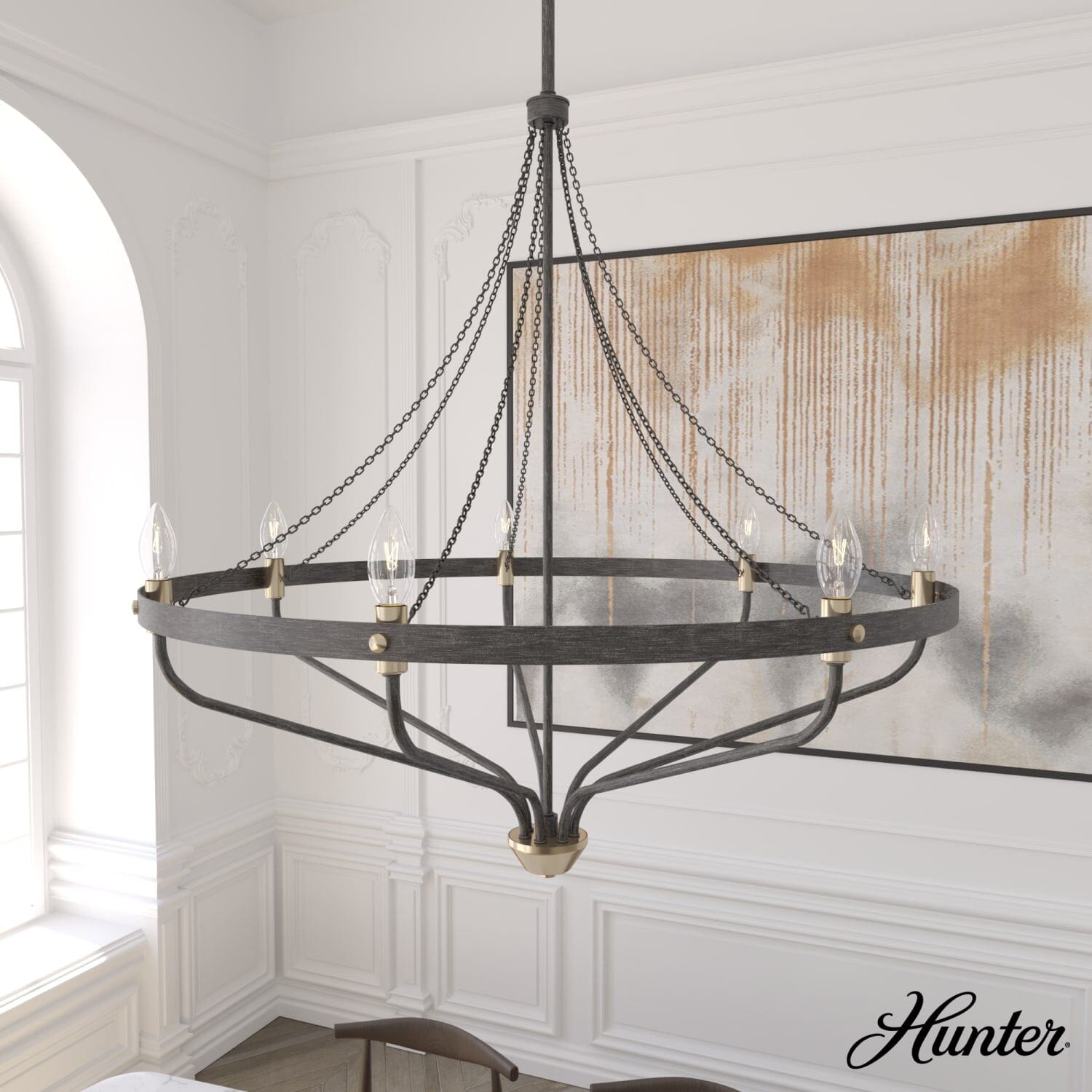 Merlin 7 Light Chandelier - Image 2