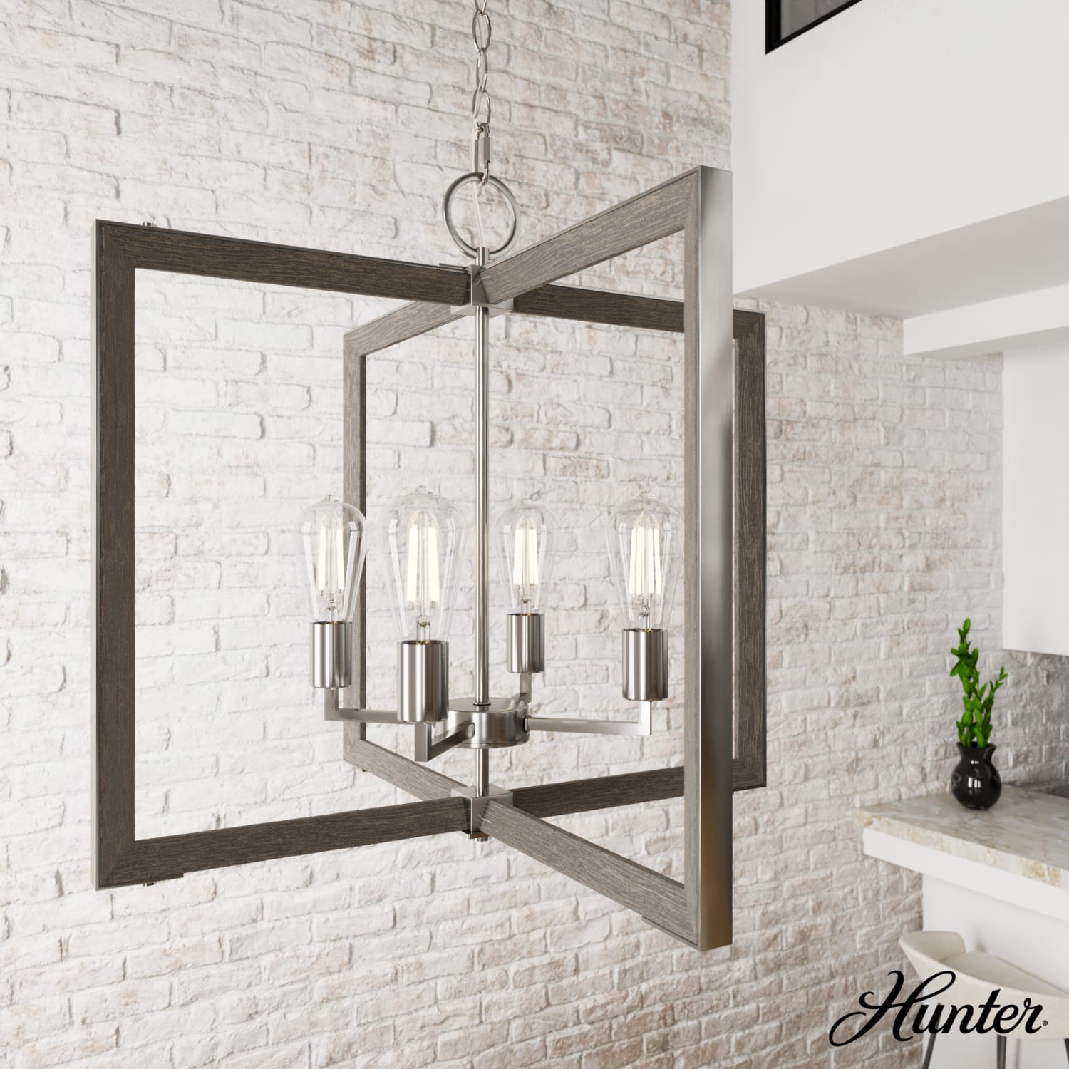 Woodburn 4 Light 24 Inch Foyer Pendant - Image 2