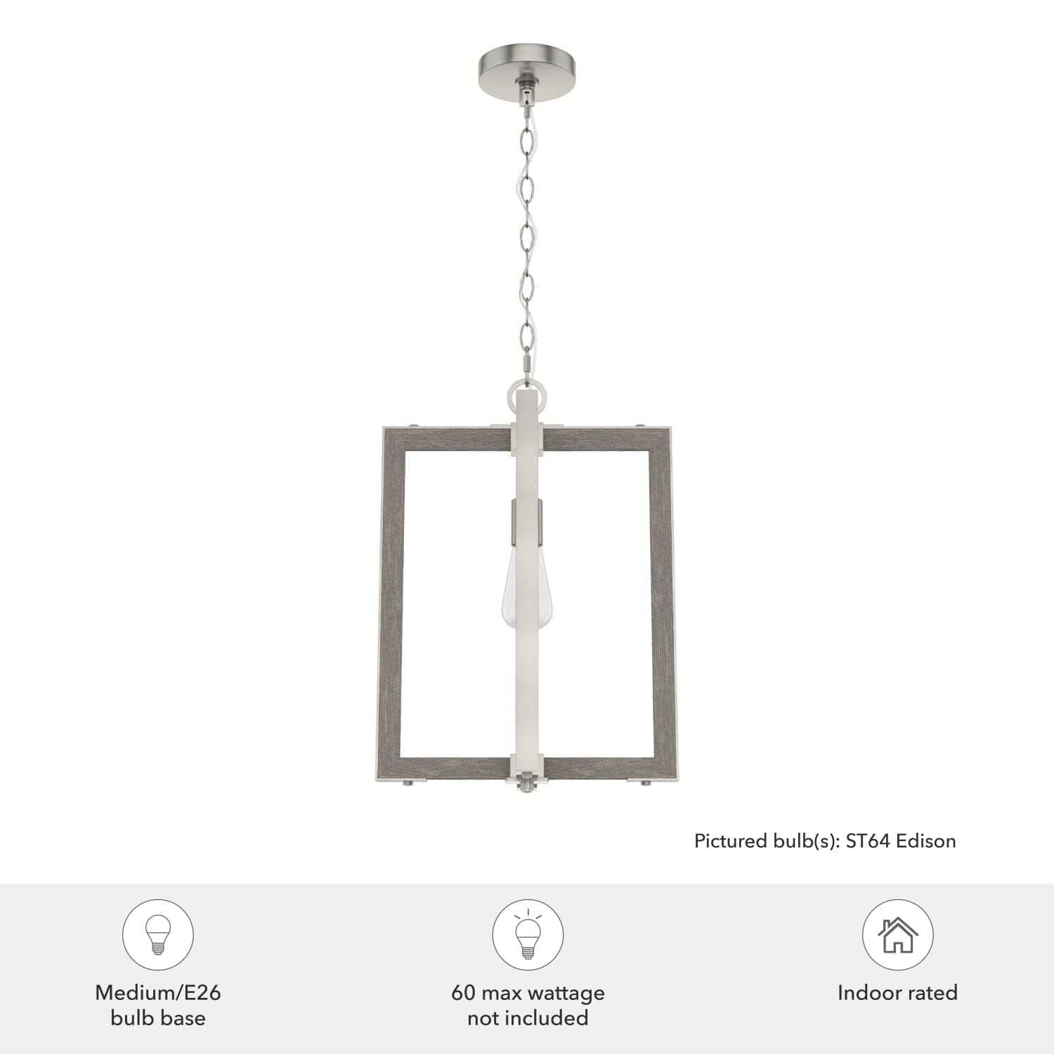 Woodburn 1 Light Pendant - Image 6