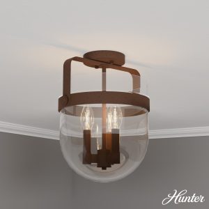 Karloff 3 Light Semi-Flush Mount