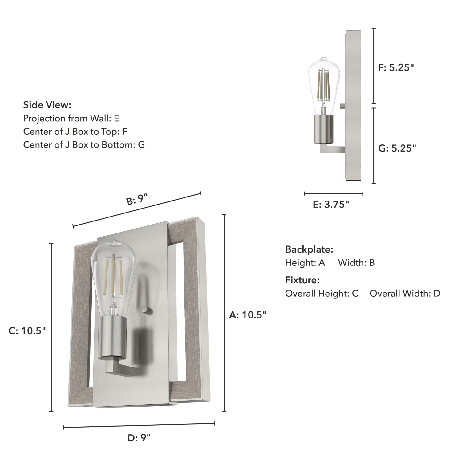 Woodburn 1 Light Wall Sconce - Image 6