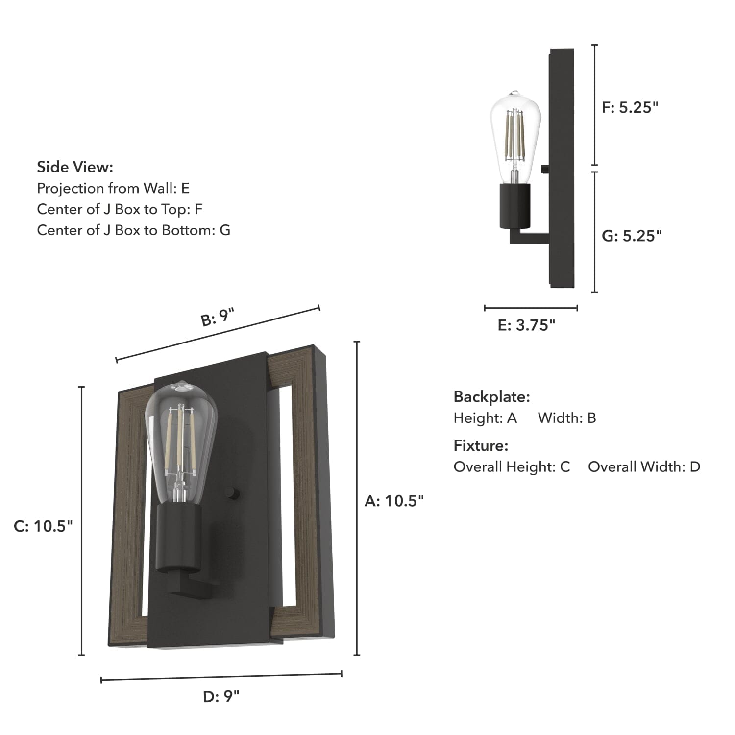 Woodburn 1 Light Wall Sconce - Image 5