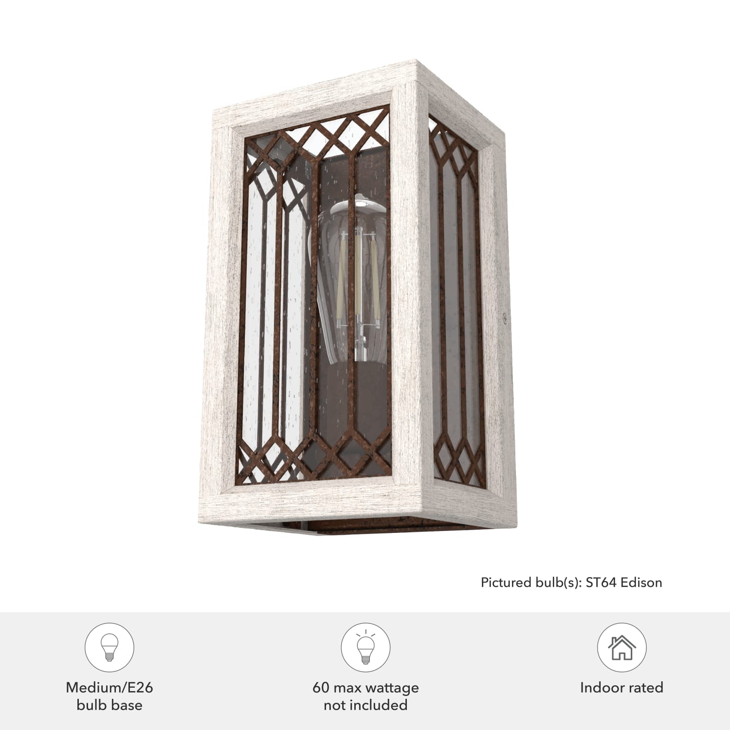 Chevron 1 Light Wall Sconce - Image 5