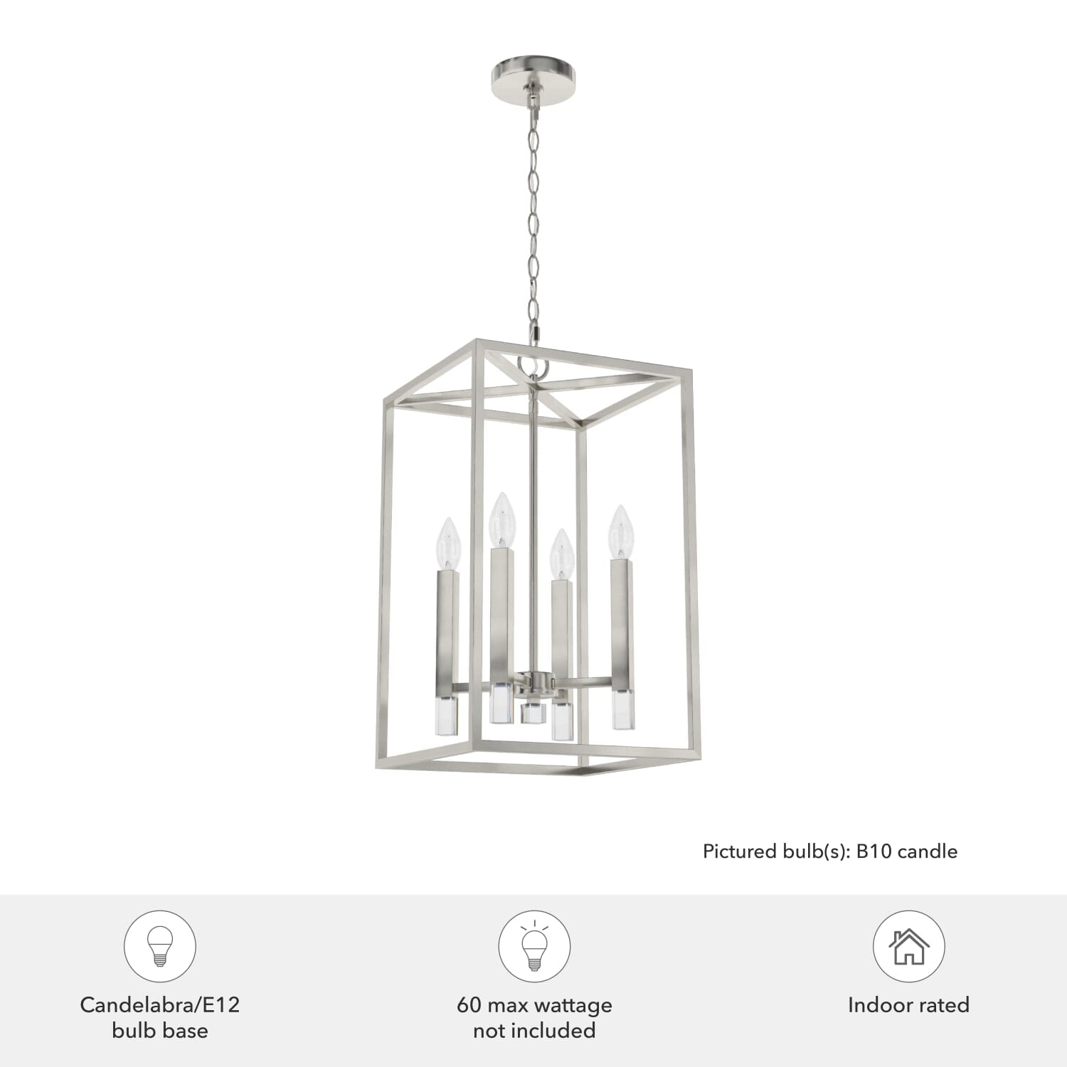Sunjai Pendant 4 Light 13 inch - Image 3