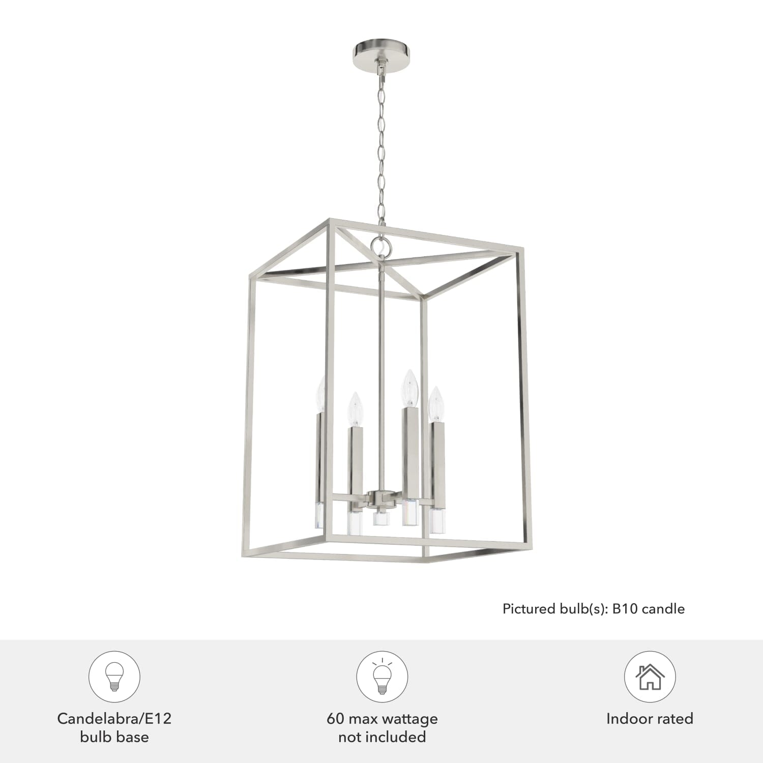 Sunjai Pendant 4 Light 17 inch - Image 3