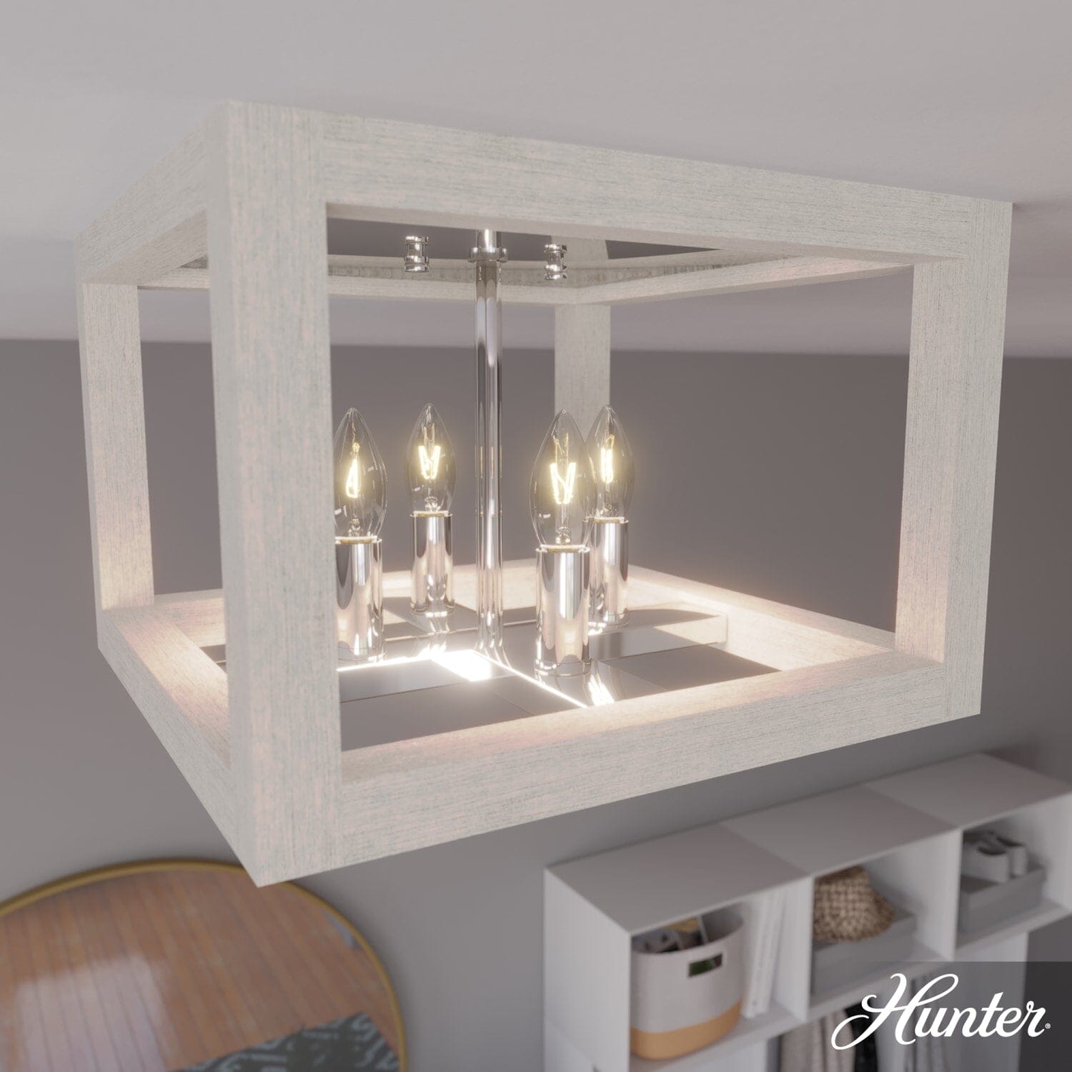 Squire Manor 4 Light Flush Mount - Image 2