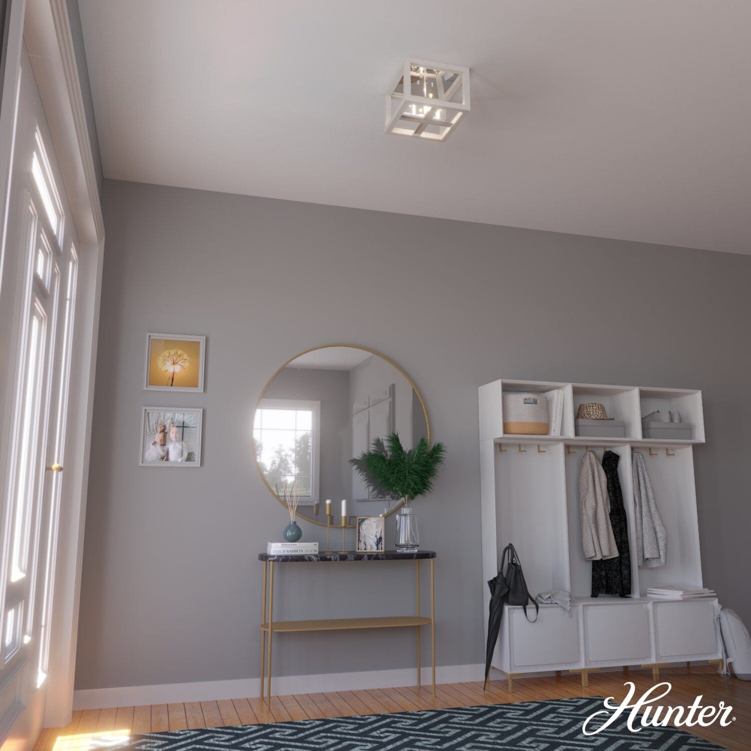 Squire Manor 4 Light Flush Mount - Image 5