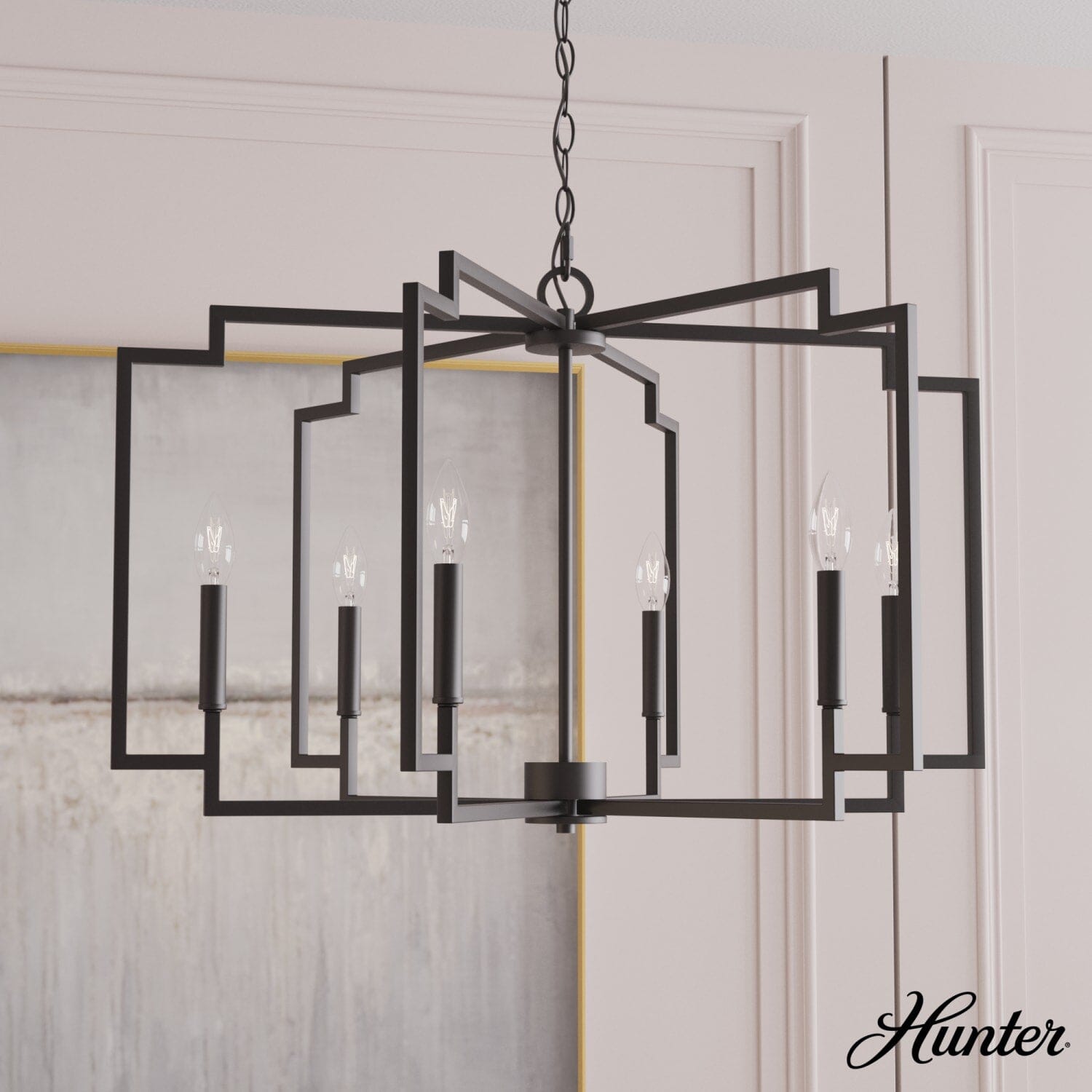 Zoanne 6 Light Chandelier 30 Inch - Image 2
