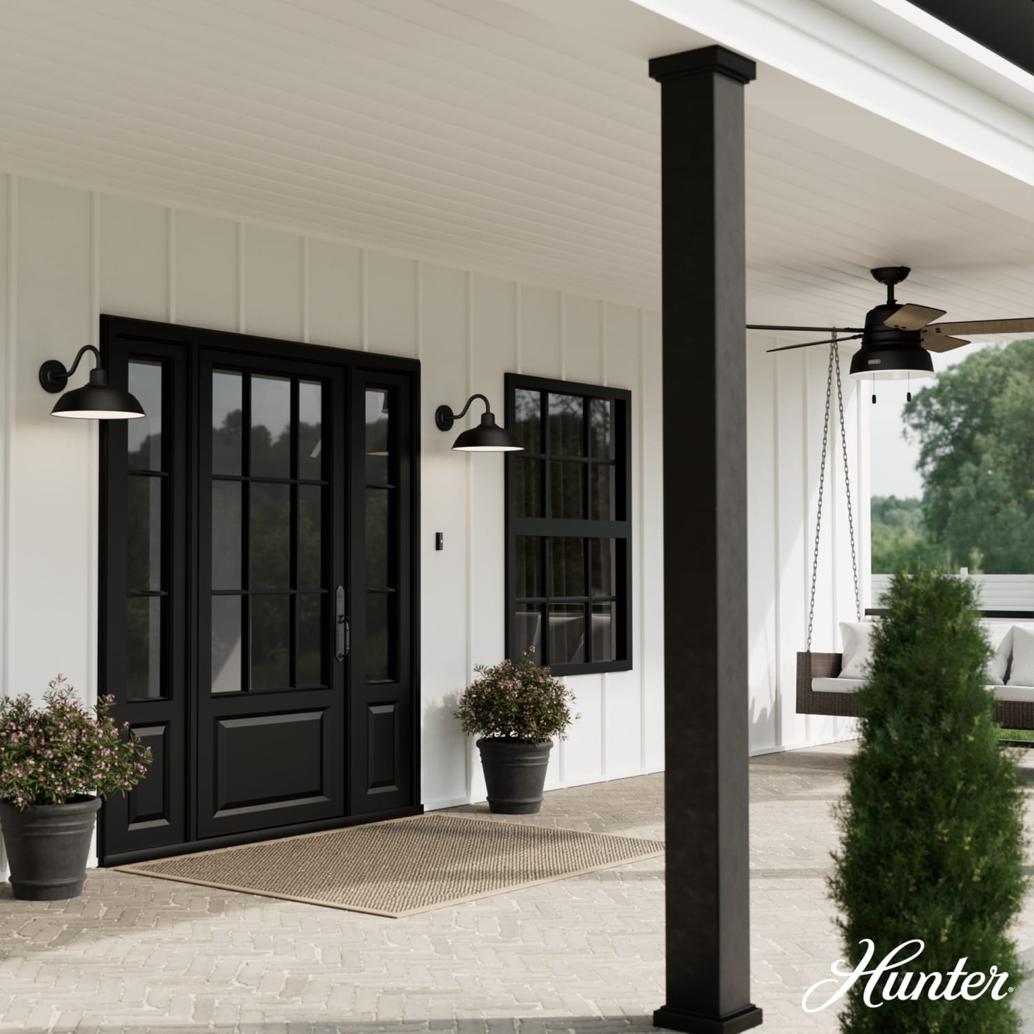 Mill Valley Outdoor WeatherMax 1 Light 14 Inch Medium Wall Light - Image 2