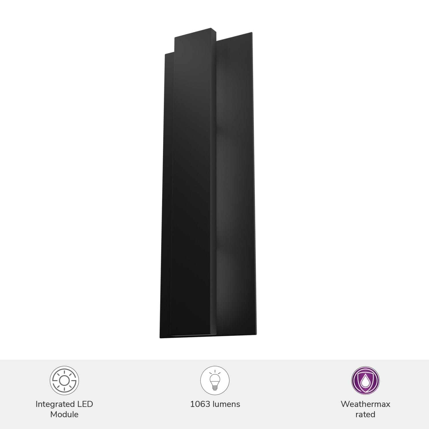 Canoga Jasmine Roth Outdoor WeatherMax LED Large 20 Inch Wall Light - Image 3