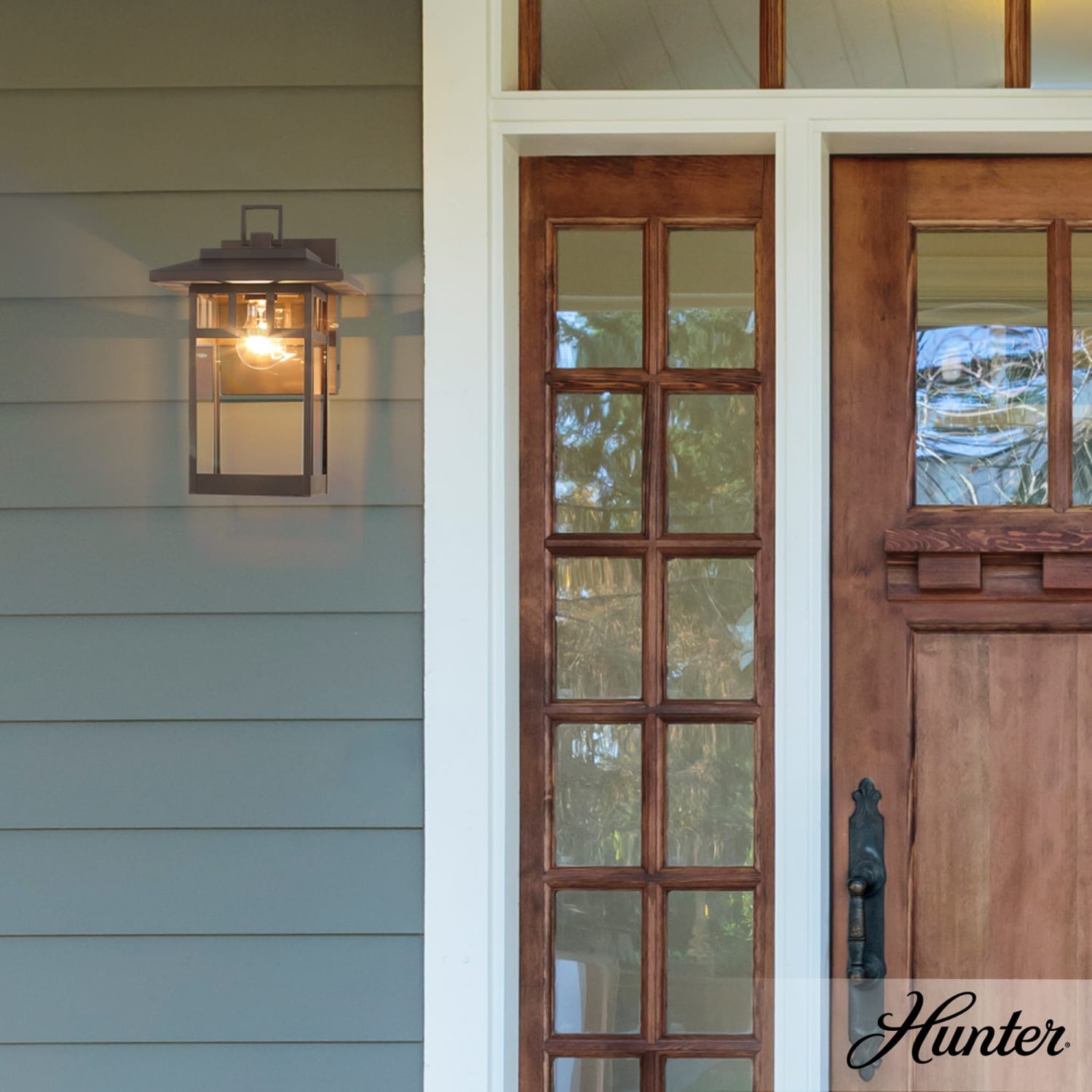 Yancy House Outdoor 1 Light Medium 14 Inch Wall Light