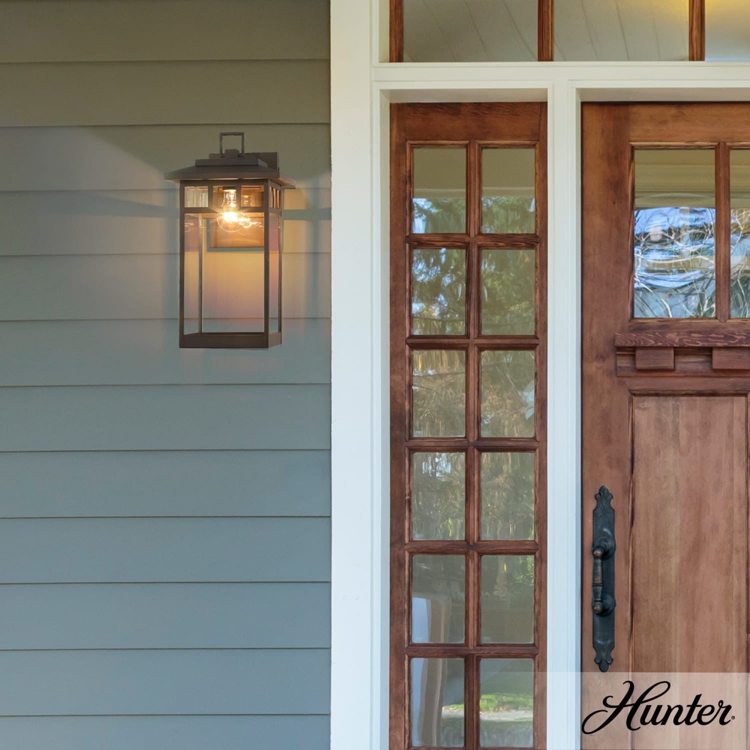 Yancy House Outdoor 1 Light Large 17 Inch Wall Light - Image 2