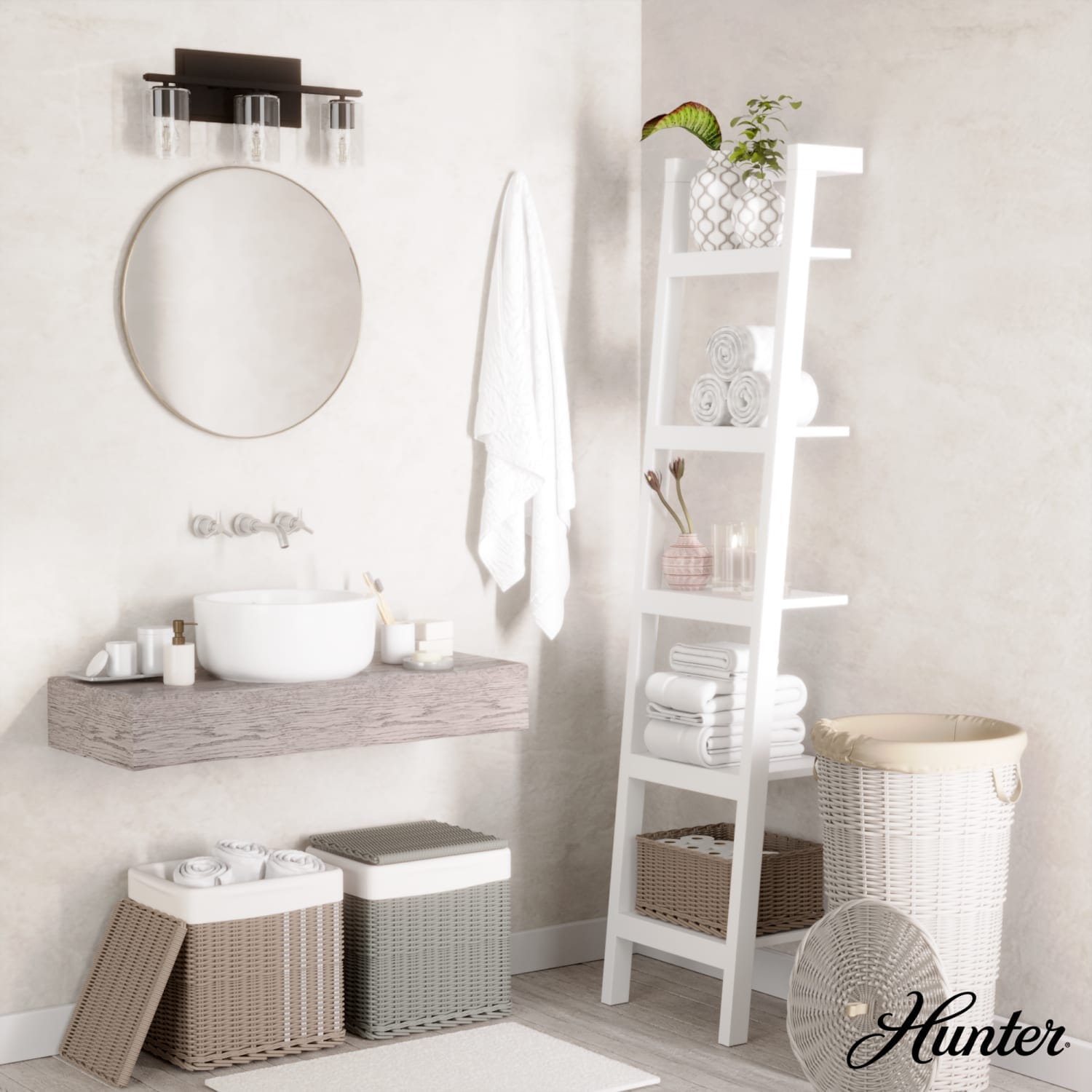 Kerrison 3 Light Vanity - Image 3