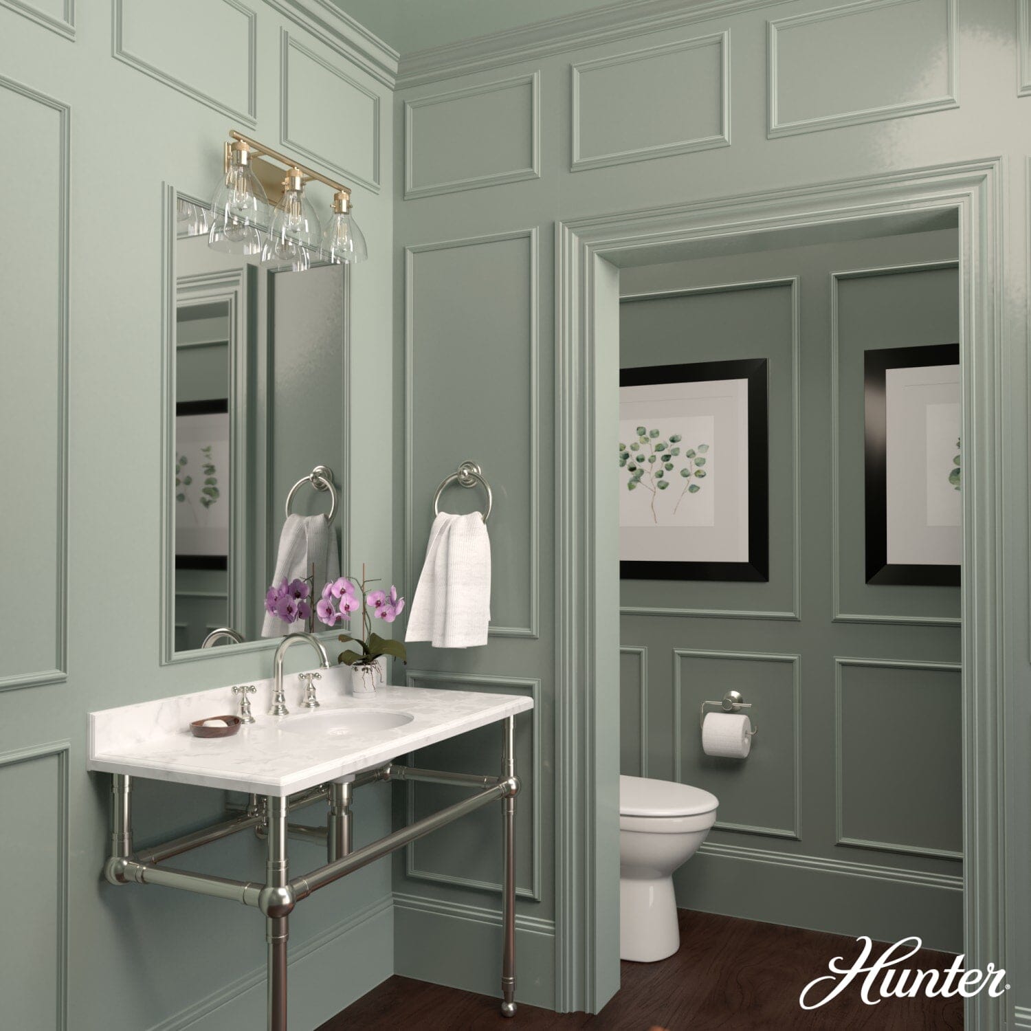 Van Nuys 3 Light Vanity - Image 5