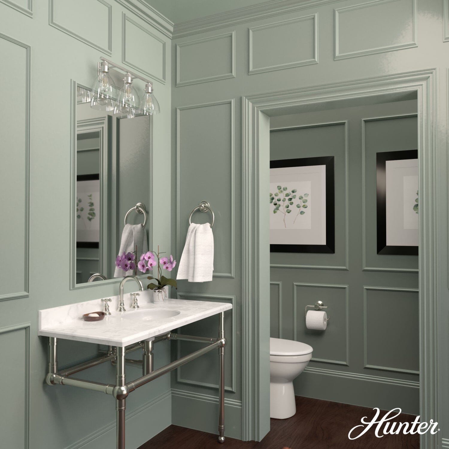 Van Nuys 3 Light Vanity - Image 4