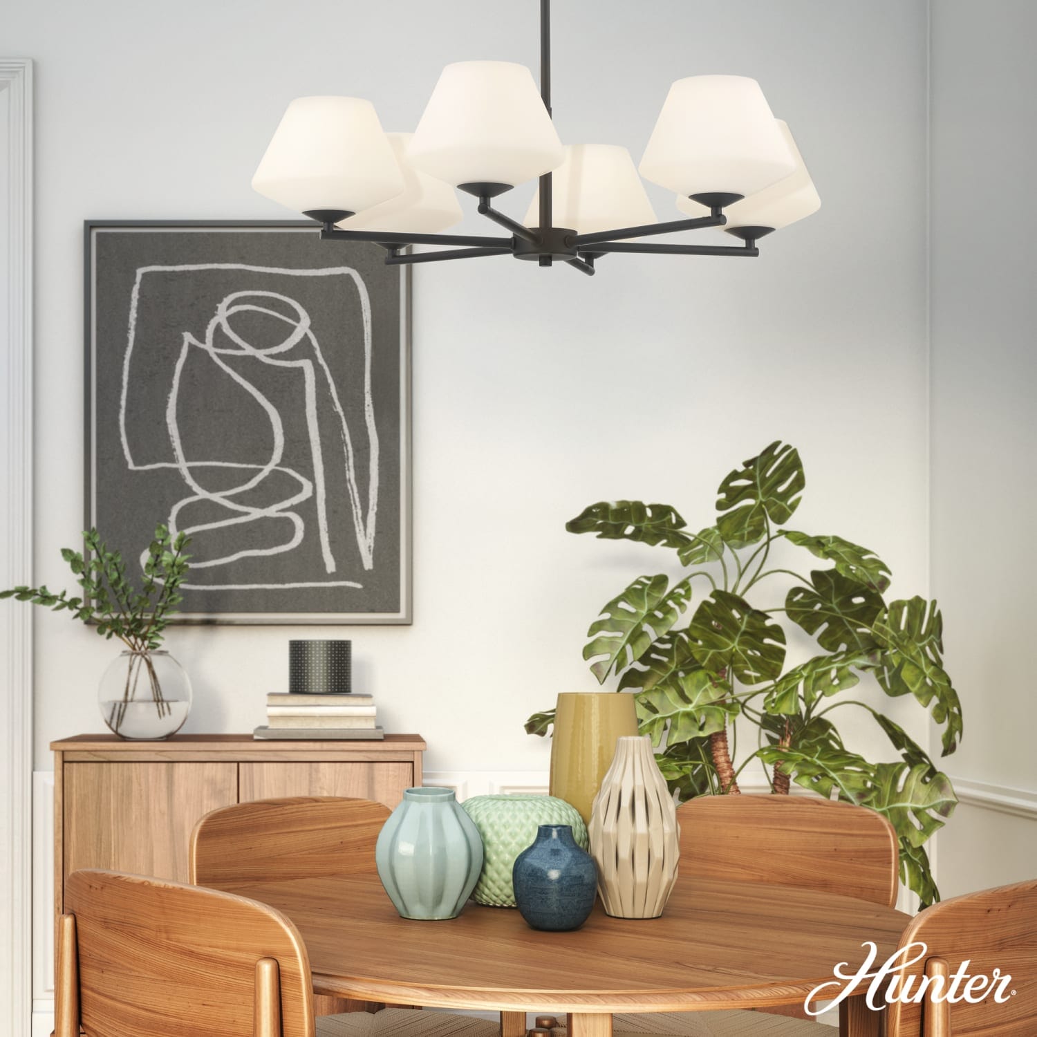 Celestial Valley 6 Light Medium 27 Inch Chandelier - Image 4