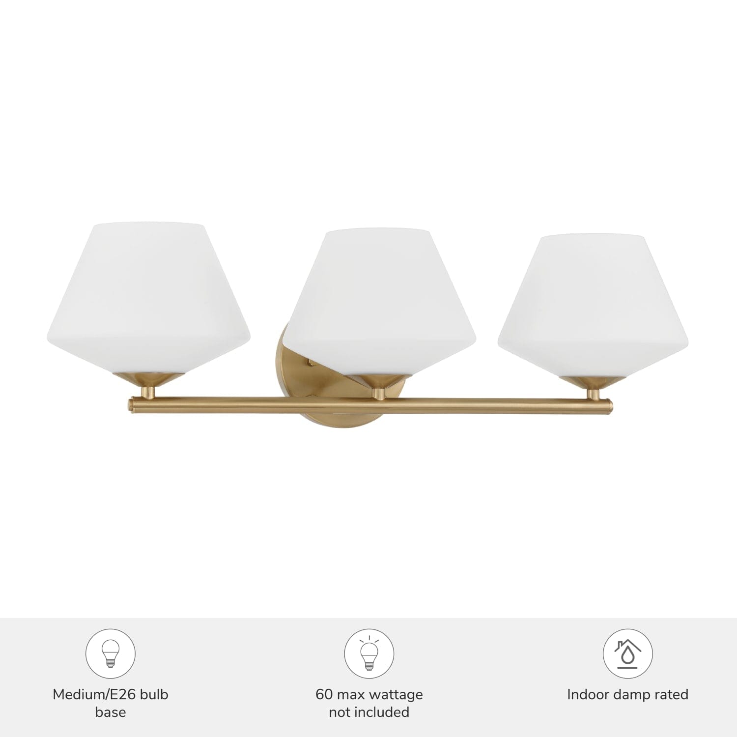 Celestial Valley 3 Light Medium 24 Inch Vanity - Image 6