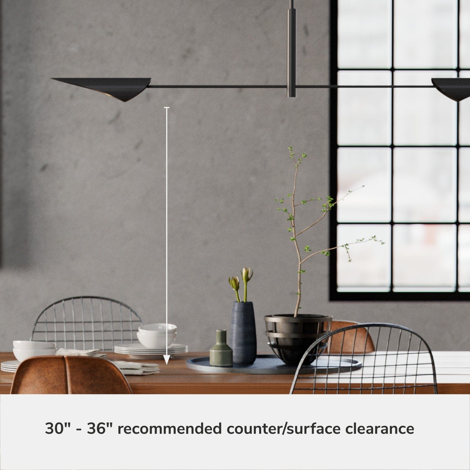 Merian 2 Light Extra Large 65 Inch Linear - Image 6