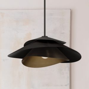 Hiro 1 Light Extra Large 24 Inch Pendant