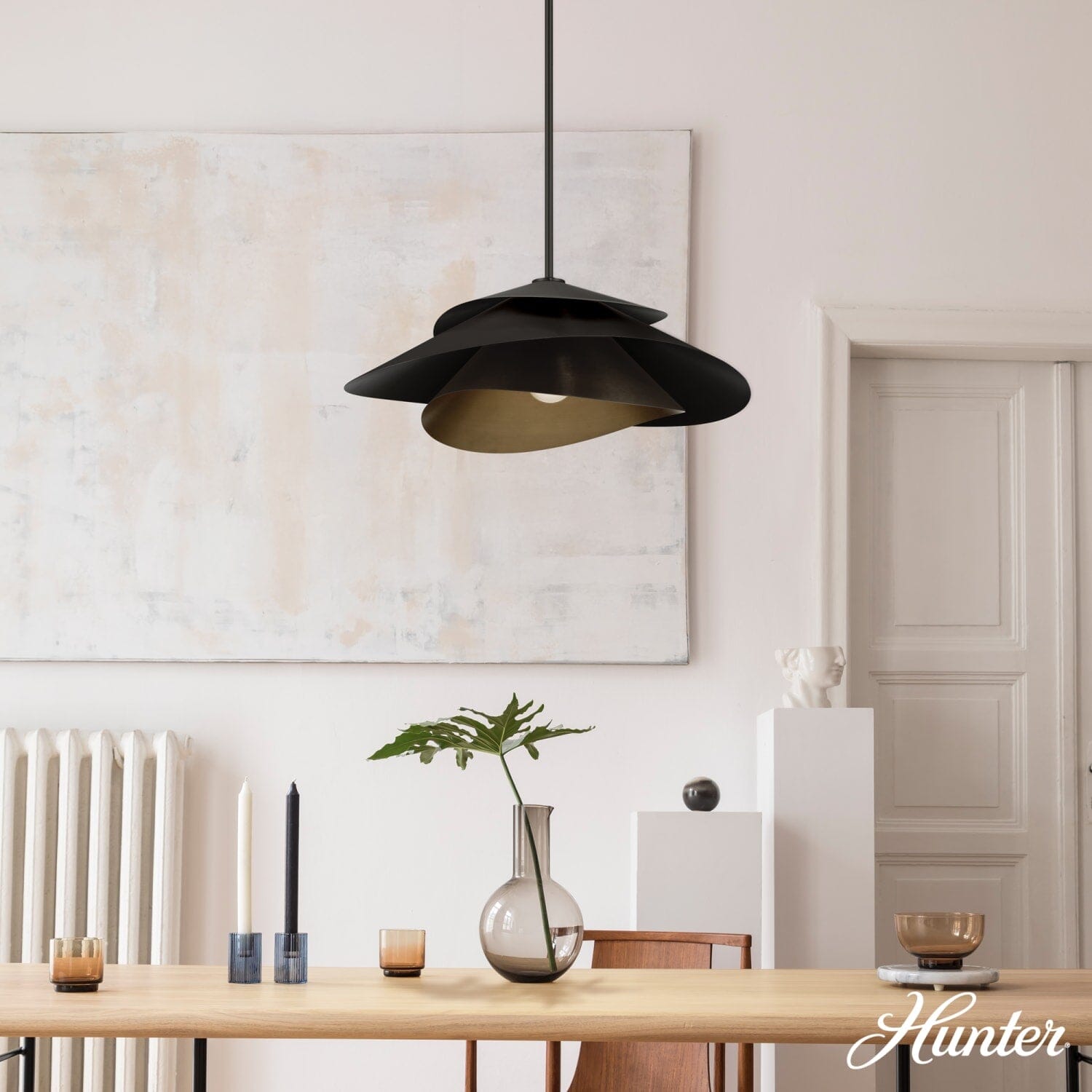 Hiro 1 Light Extra Large 24 Inch Pendant - Image 3