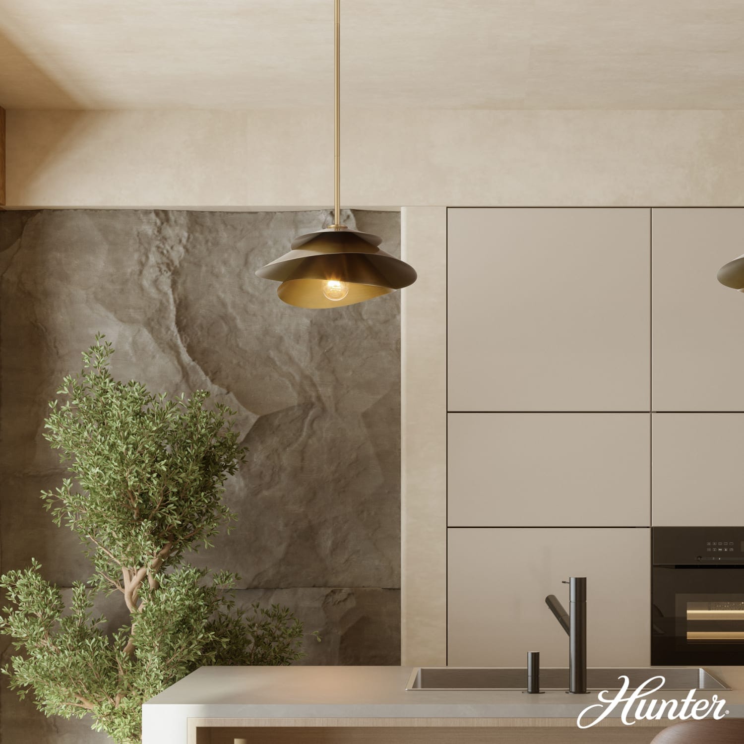 Hiro 1 Light Large 14 Inch Pendant - Image 3