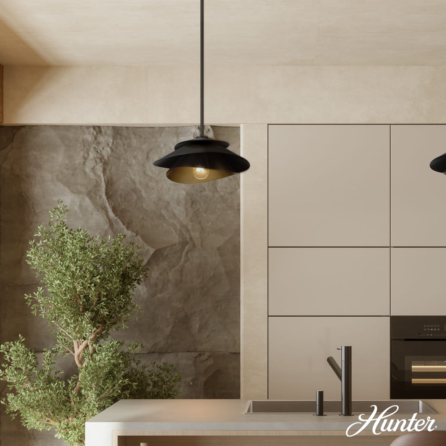 Hiro 1 Light Large 14 Inch Pendant - Image 4