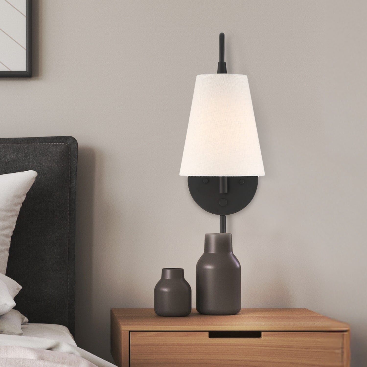 Valley Park 1 Light Large 6 Inch Pin up Sconce