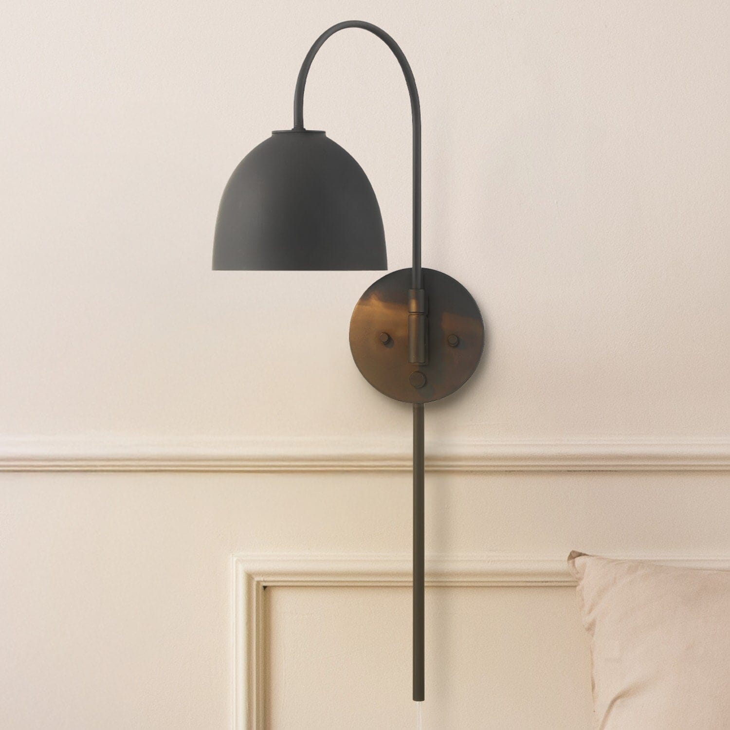 Erling 1 Light Large 7 Inch Pin up Sconce - Image 2