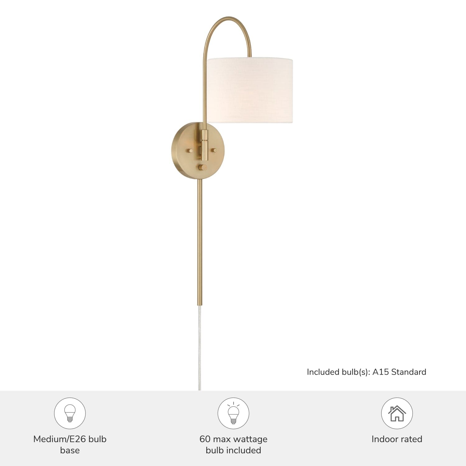 Horizon 1 Light Large 8 Inch Pin up Sconce - Image 5