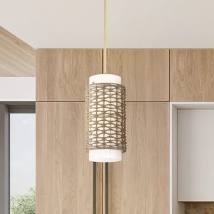 Laila 1 Light Medium 9 Inch Pendant