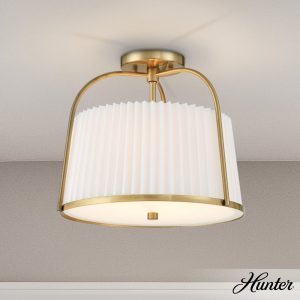 Atmore 2 Light Large 15 Inch Semi Flush