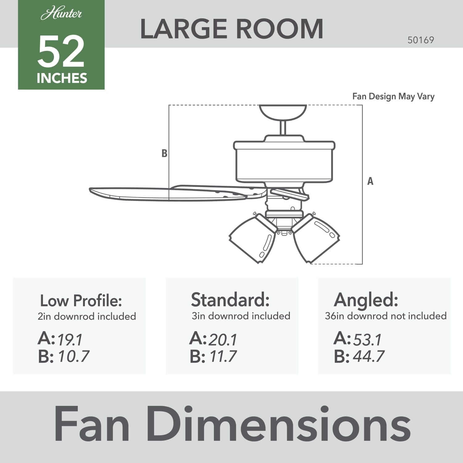 Mt. Vista with LED Light 52 inch - Image 6