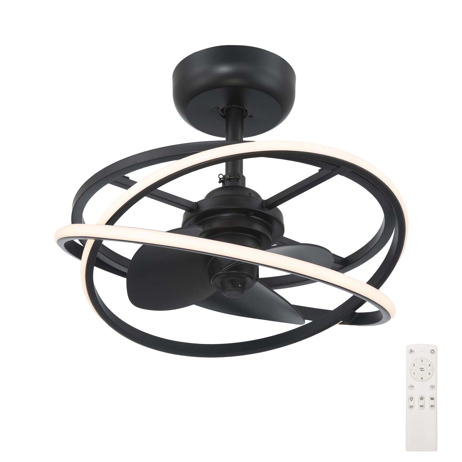 Cirro Indoor SureSpeed Fandelier 20 inch with Light and Remote - Image 2