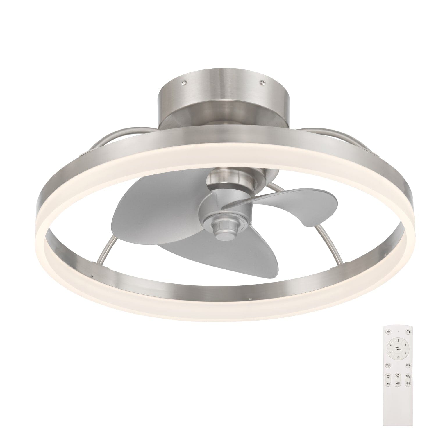 Avel Indoor SureSpeed Low Profile Fandelier 20 inch with Light and Remote - Image 3