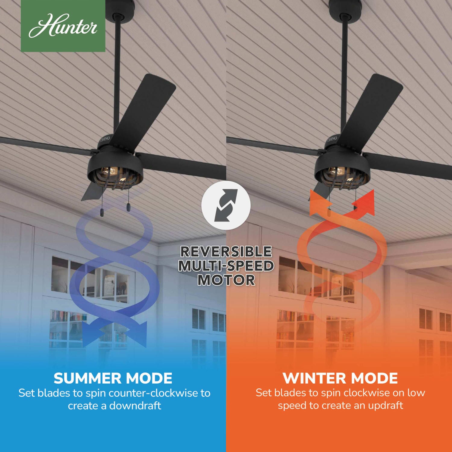 Spring Mill Outdoor with LED Light 52 inch - Image 5
