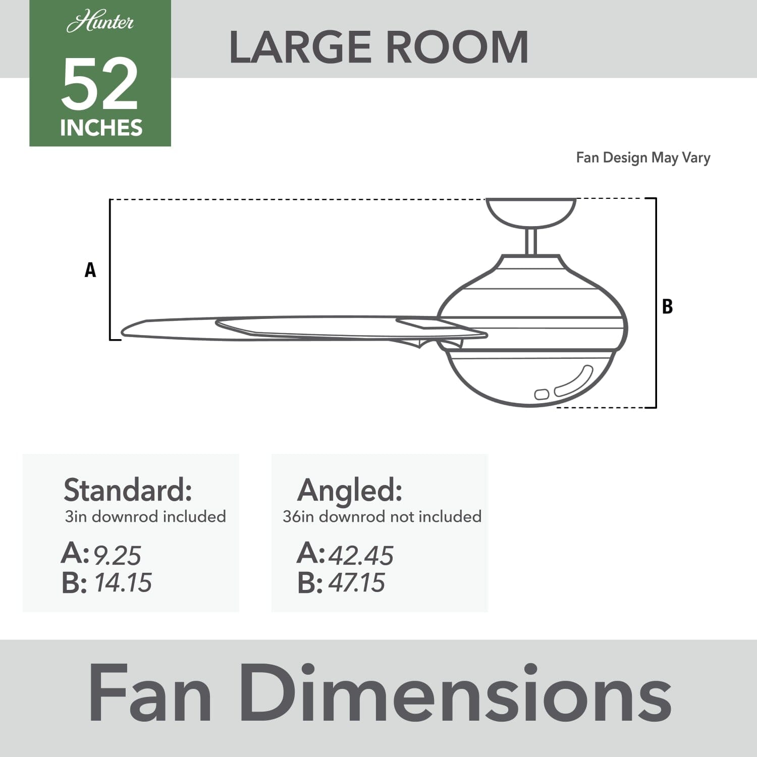 Spring Mill Outdoor with LED Light 52 inch - Image 6