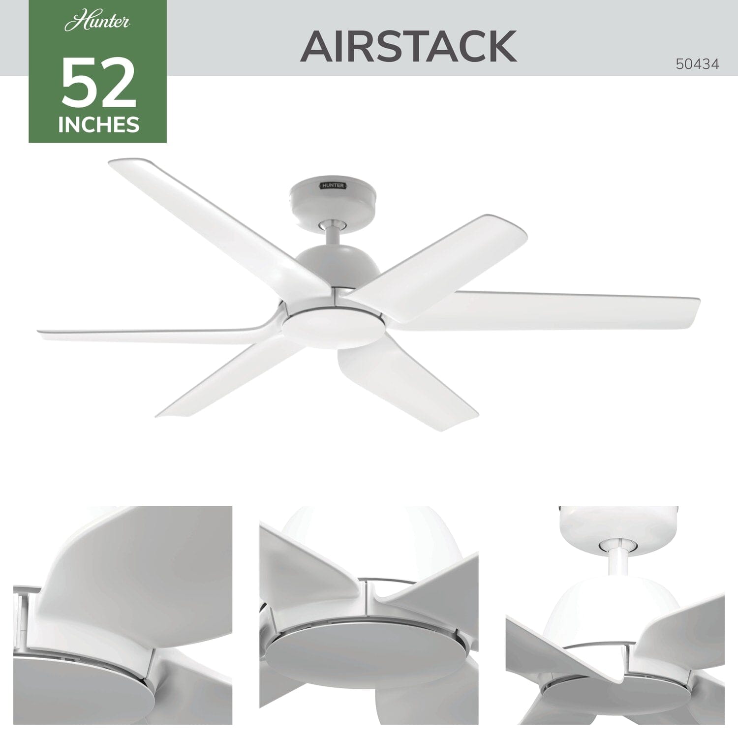AirStack Outdoor Energy Star with Remote 52 inch - Image 3