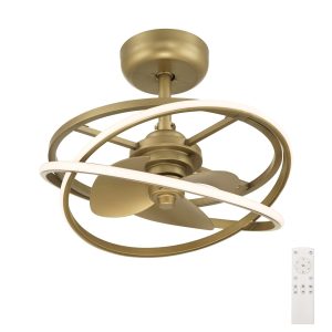 Cirro Indoor SureSpeed Fandelier 20 inch with Light and Remote