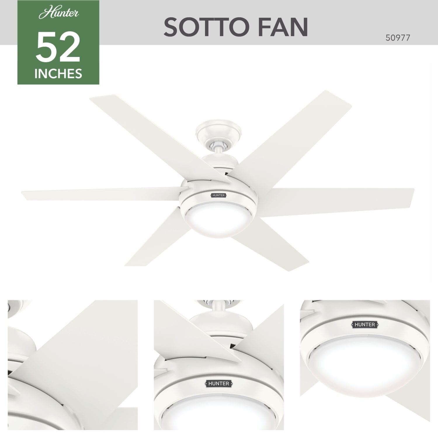 Sotto with LED Light 52 inch - Image 3
