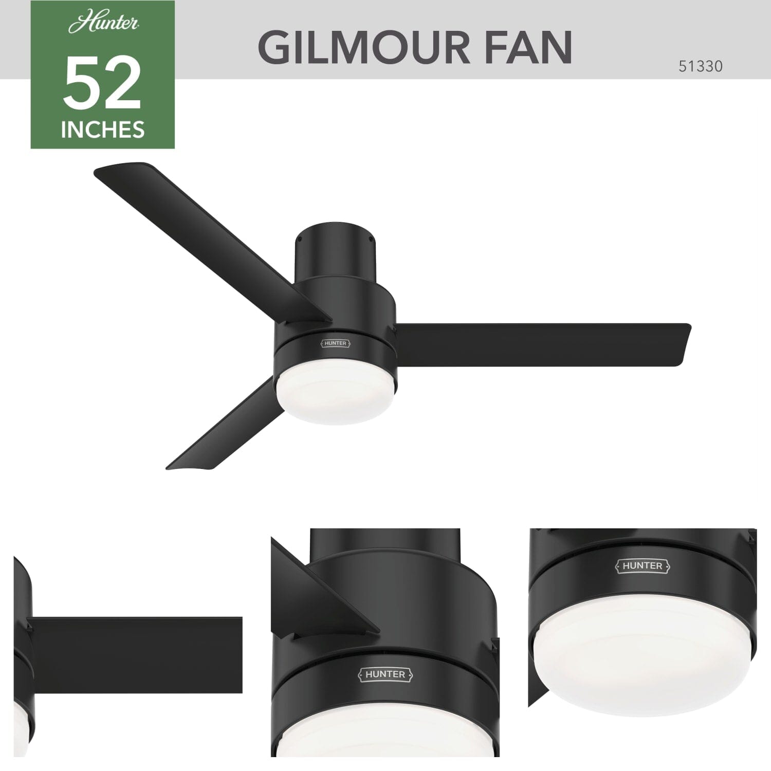 Gilmour Outdoor with LED Light 52 inch - Image 4