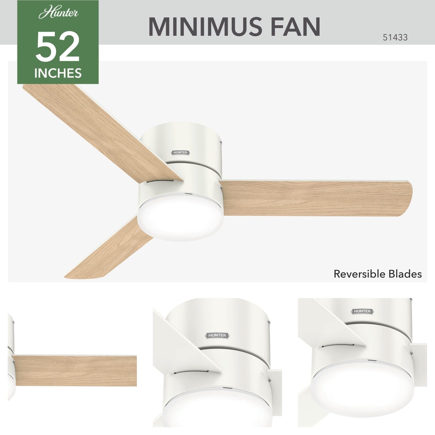 Minimus with LED Light 52 inch - Image 6